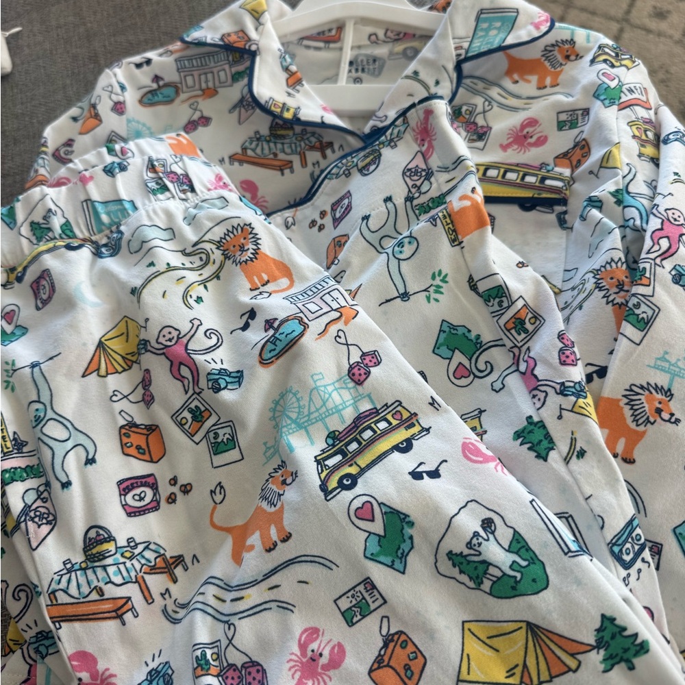 Target x Roller Rabbit Pajama Set - Picture 2 of 3
